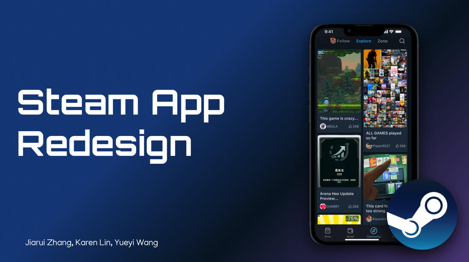 Steam App Redesign